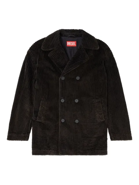 Diesel Otis corduroy double-breasted coat