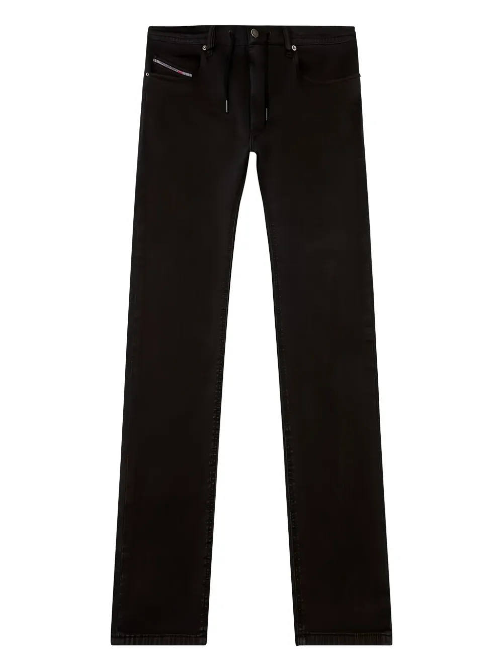 Diesel D-Krooley drawstring ripped jeans - Grigio