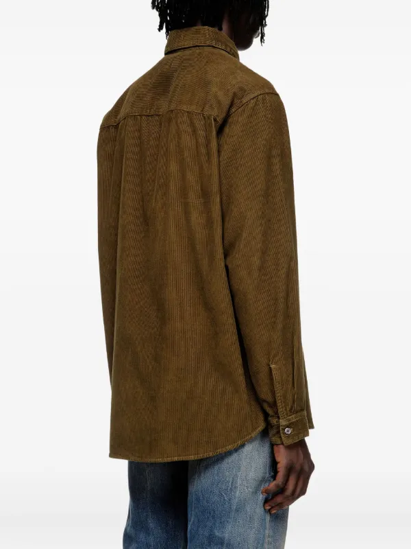 Diesel コーデュロイ シャツ | ブラウン | FARFETCH JP