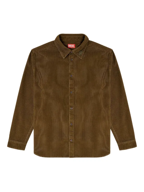 Diesel コーデュロイ シャツ | ブラウン | FARFETCH JP