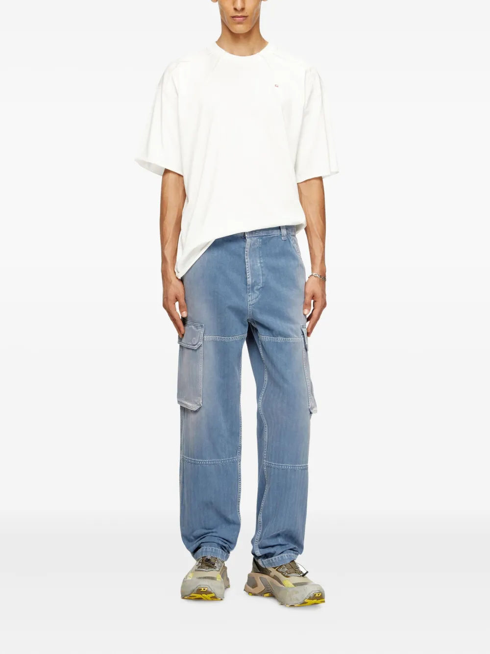 Diesel D-Uty cargo jeans - Blauw