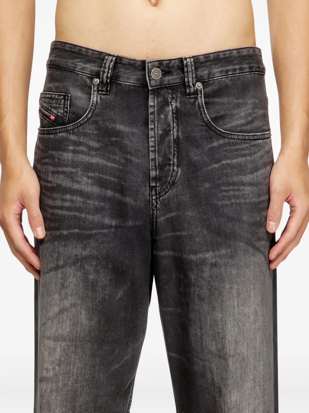 Diesel 2001 D-Macro jeans Zwart