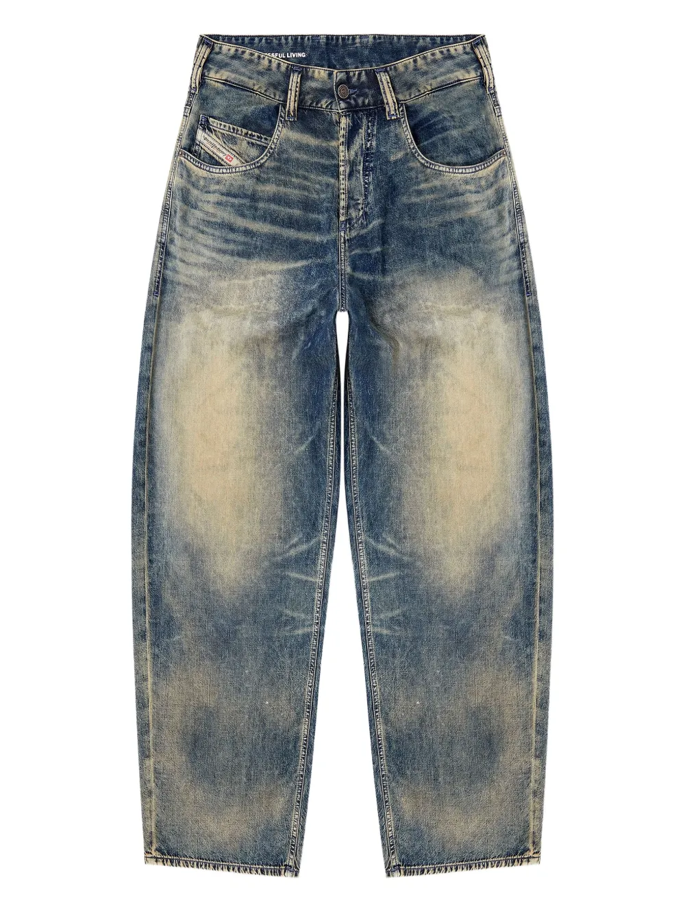 Diesel 1997 D-Enim ブリーチ ジーンズ - ブルー Diesel 1997 D-Enim ブリーチ ジーンズ - ブルー
