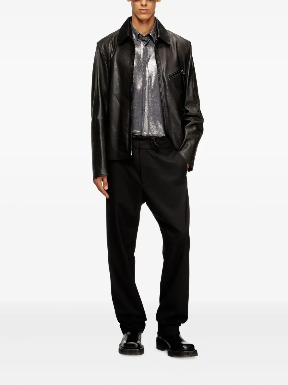 Diesel P-Owers drawstring-waist trousers - Zwart