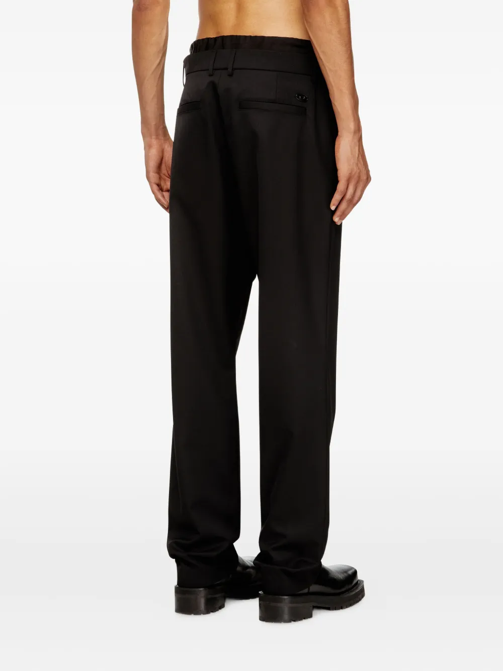 Diesel P-Owers drawstring-waist trousers Zwart