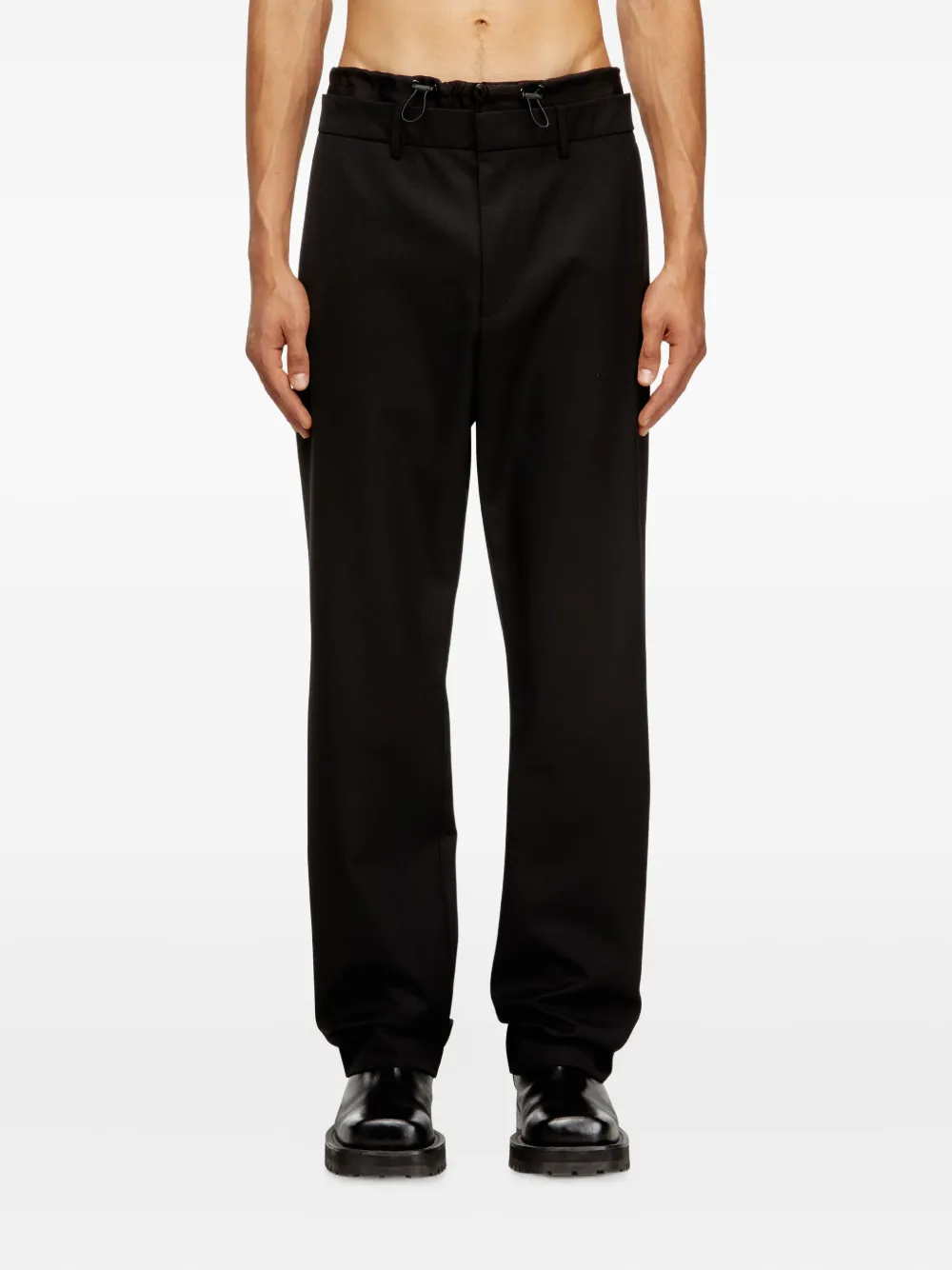 Diesel P-Owers drawstring-waist trousers Zwart