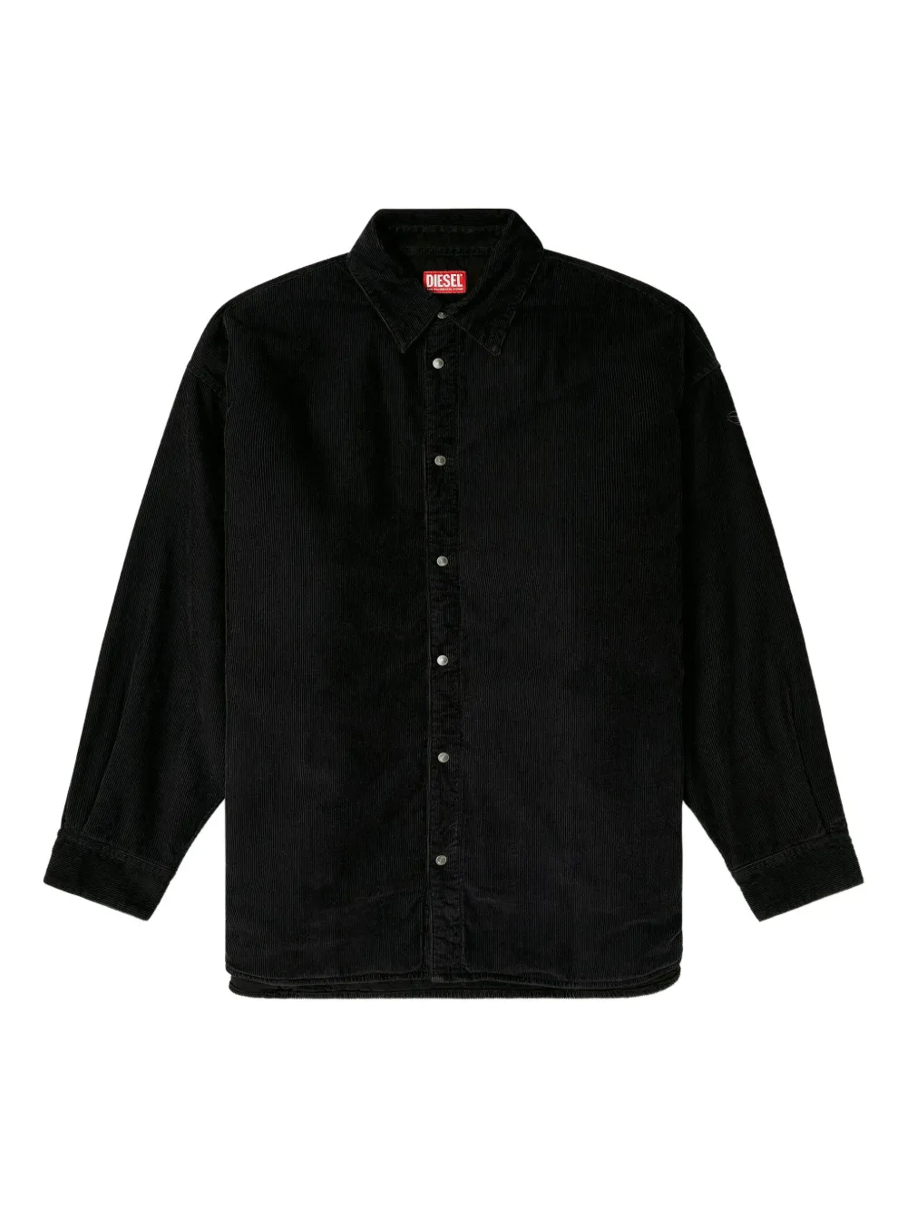 Diesel corduroy long-sleeve shirt | Black | Image 1