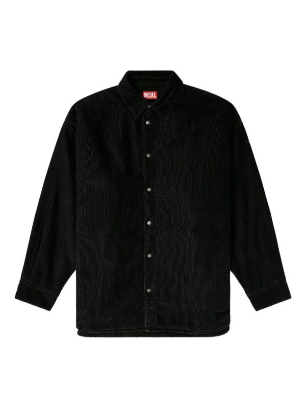 baggy black dress shirt Men's Black High-Waisted Baggy Pants - Wessi – Wessi main image 0