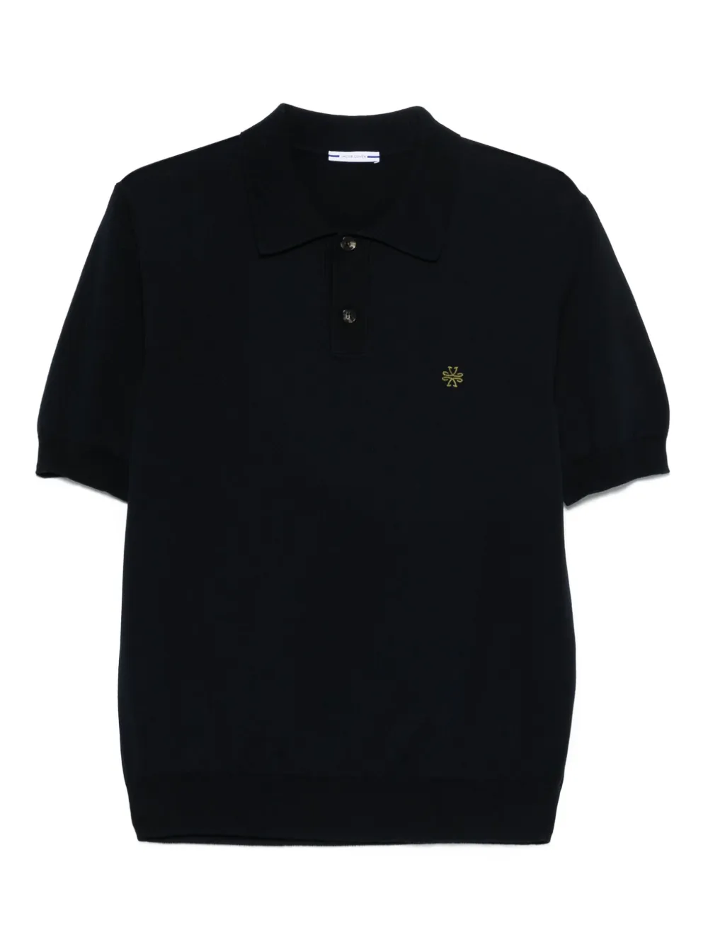 Jacob Cohën Fein gestricktes Poloshirt | Blau | Image 1