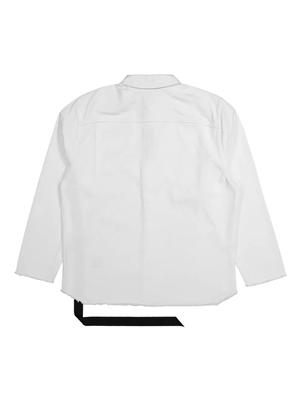 Shop Rick Owens Drkshdw Jumbo Shirt Jacket In White