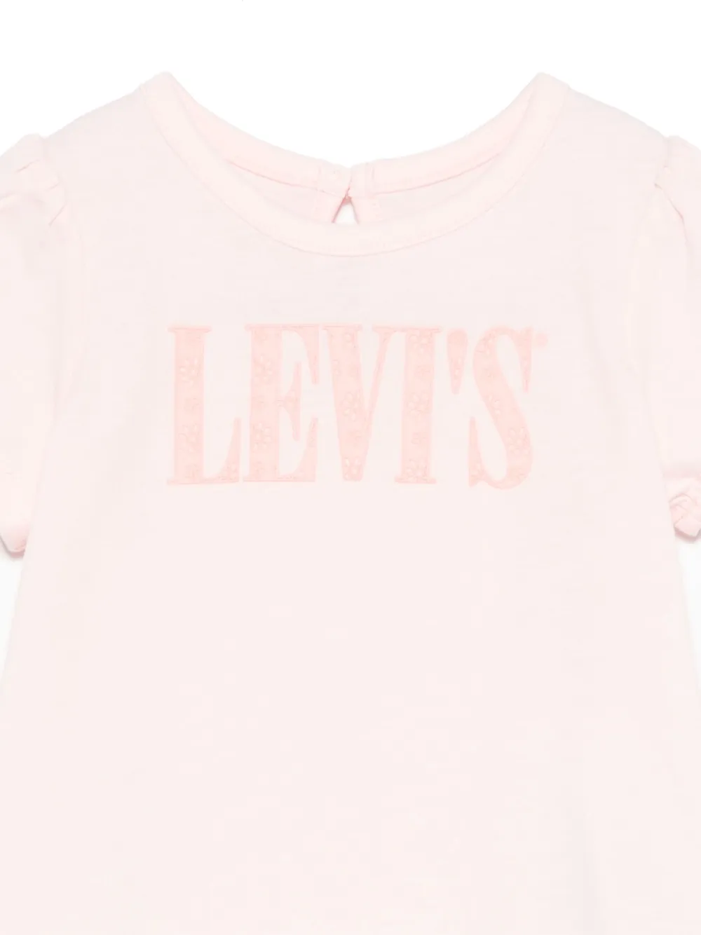 Levi's Kids Katoenen T-shirt Roze