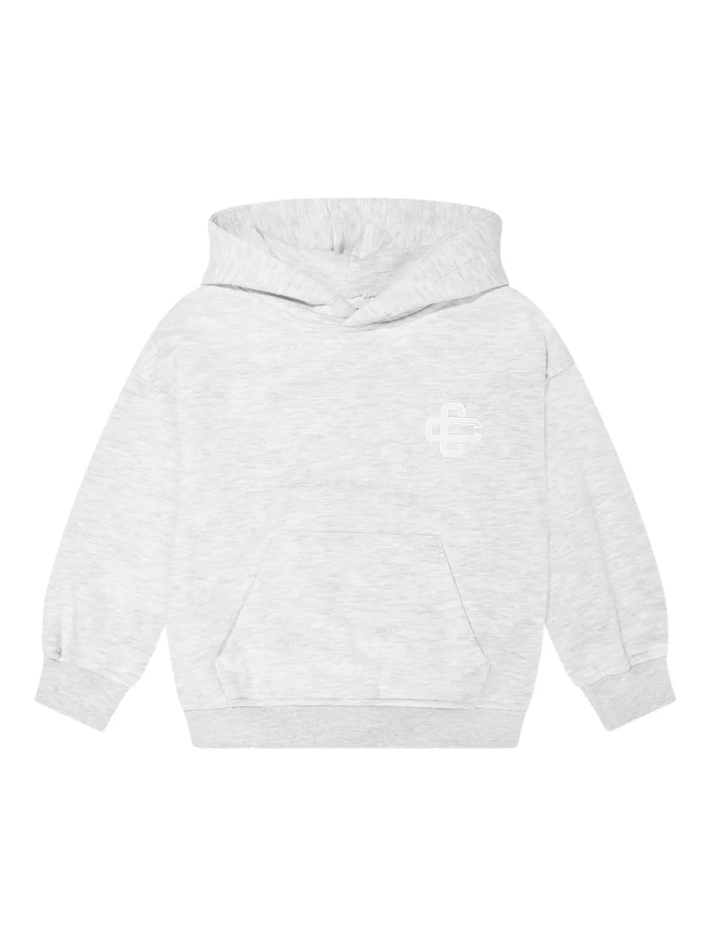 THE COUTURE CLUB KIDS Hoodie met geborduurd logo Grijs
