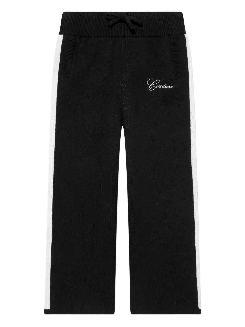 THE COUTURE CLUB KIDS Pantaloni sportivi in maglia | nero | Image 1