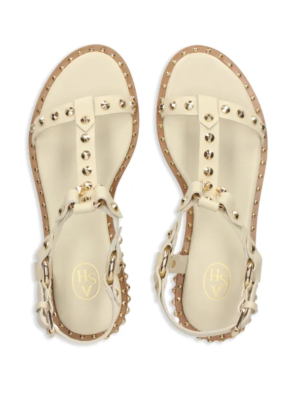 サンダル・ミュール ASH SS25 (PLAYBIS08 TALC) Ash Sandal Play Bis - White - Women | PLAYBIS08TALC | thebs.com