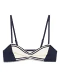 ALEMAIS Marine bikini top - Blue