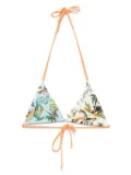 ALEMAIS Day Dream bikini top - White