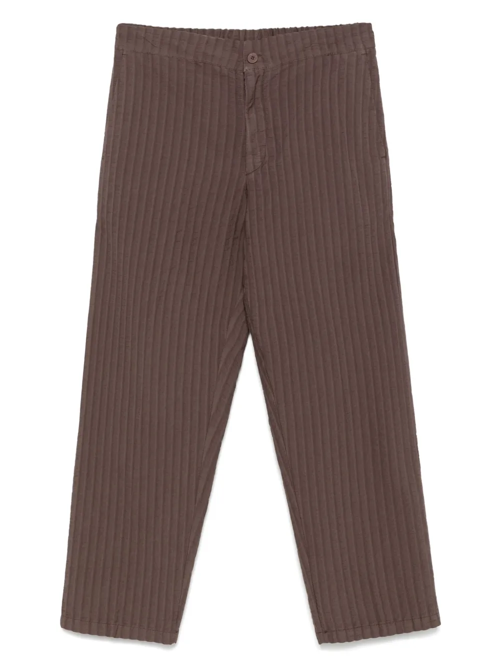 Costumein linen trousers | Brown | Image 1