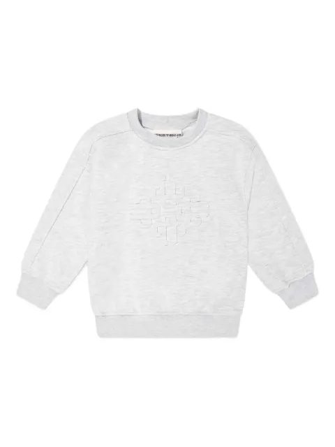 THE COUTURE CLUB KIDS logo-appliqué sweatshirt