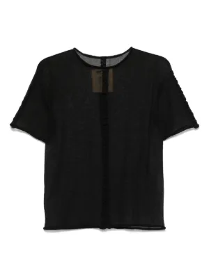 Tシャツ・カットソー UMA WANG Women Tunic Tops UK7114UW900BLACK Black Uma Wang T-Shirts & Jersey Shirts for Women - Shop on FARFETCH
