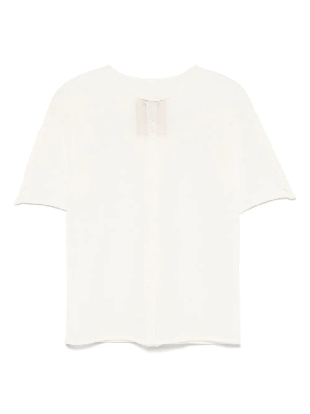 Uma Wang playera con detalle fruncido | neutro | Image 1