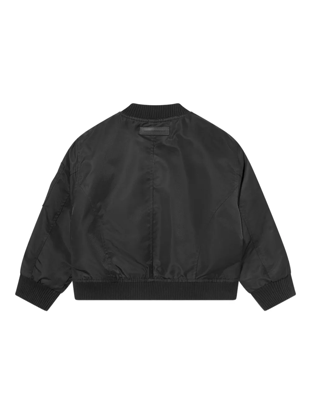 THE COUTURE CLUB KIDS Bomberjack met logoplakkaat Zwart