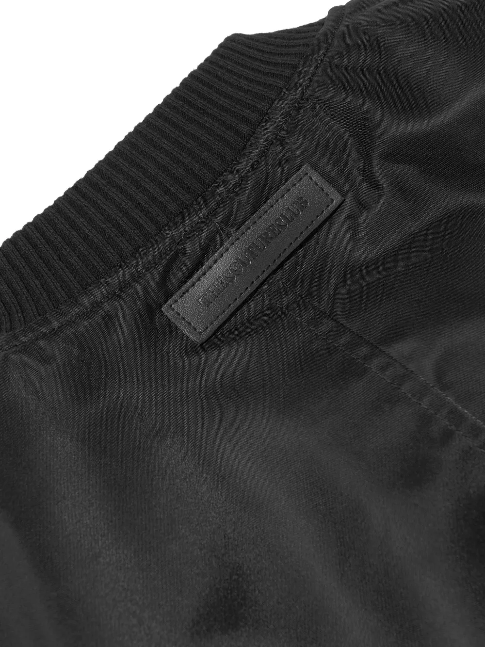THE COUTURE CLUB KIDS Bomberjack met logoplakkaat Zwart