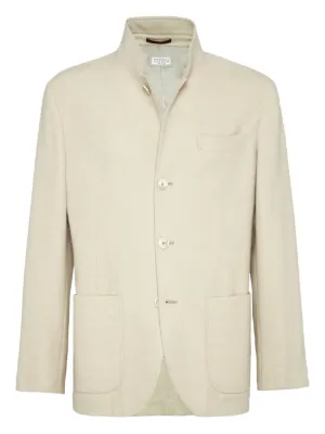 Brunello Cucinelli リネン シャツジャケット | ホワイト | FARFETCH JP