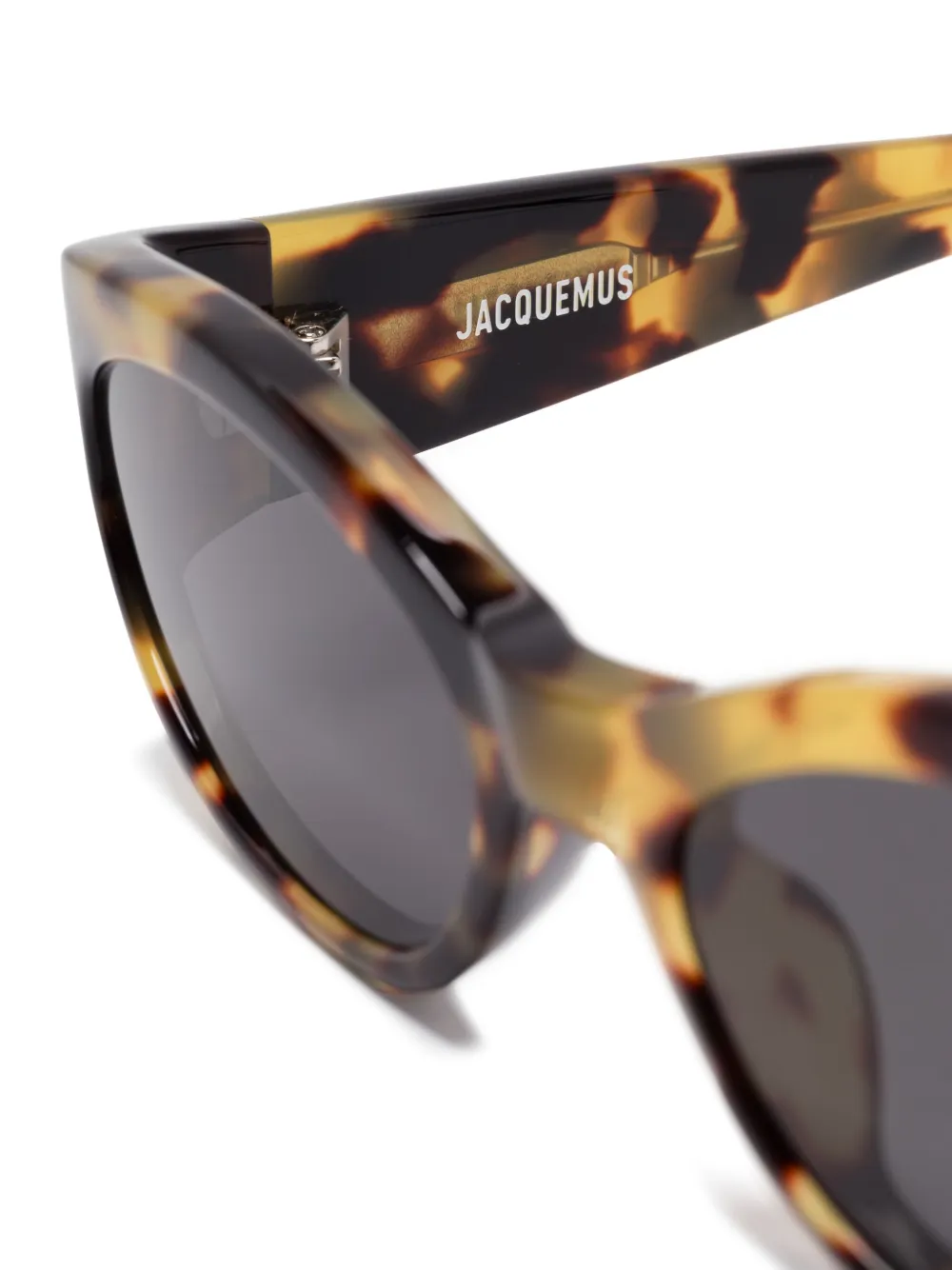 Jacquemus Gala zonnebril Bruin