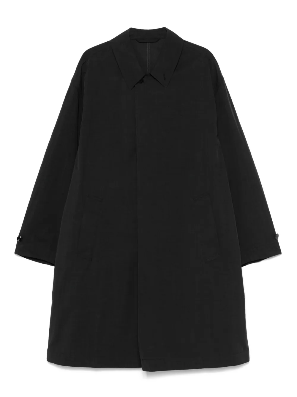 LEMAIRE abrigo de sarga | negro | Image 1