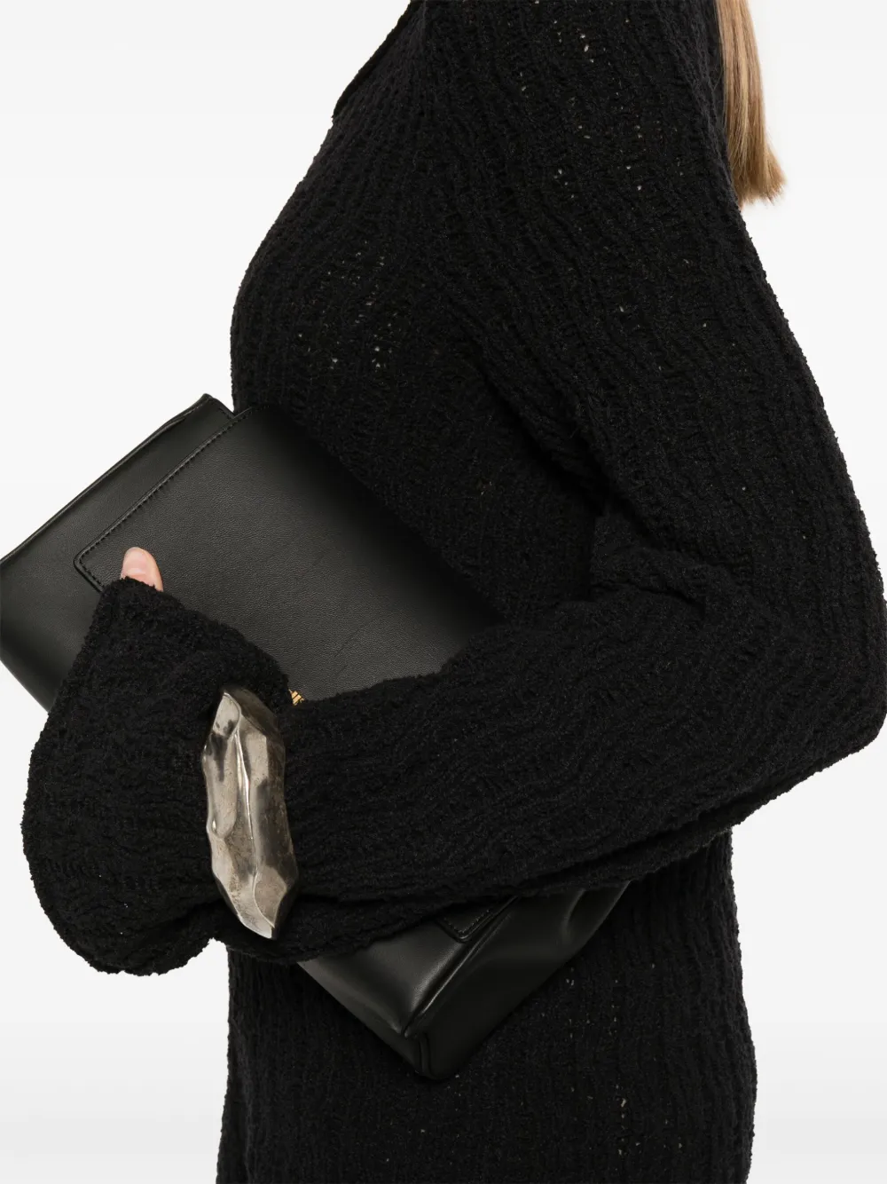 LouLou de Saison Aisala mini-jurk Zwart