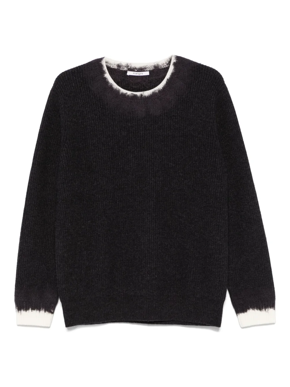 Kangra contrasting-trim sweater | Grey | Image 1