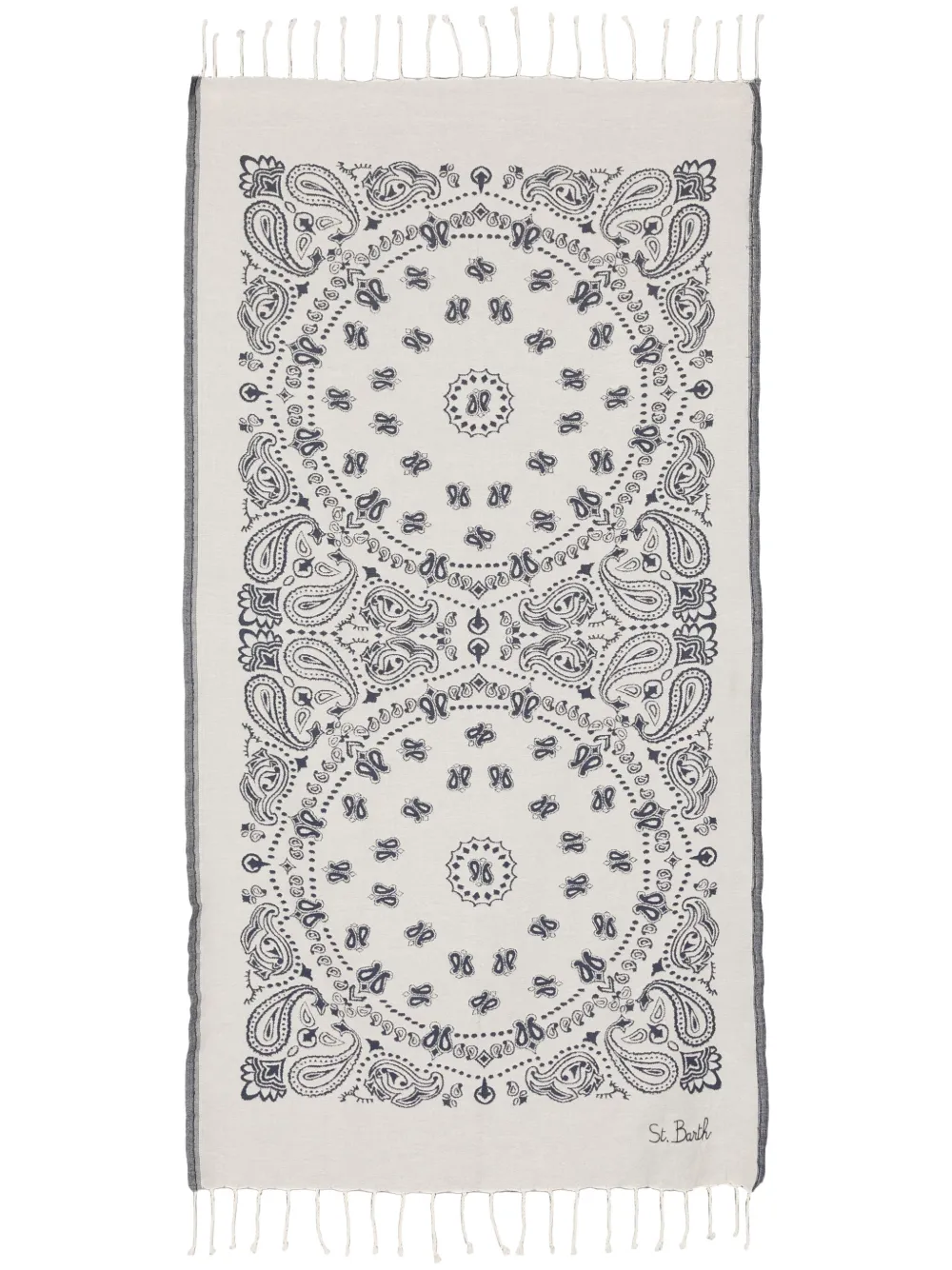 MC2 Saint Barth serviette de plage à motif cachemire en jacquard | Accessoires fille | Image 2