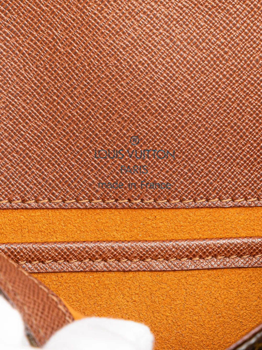 Pre-owned Louis Vuitton 2000 Monogram Musette Tango Short Strap Shoulder Bag In Brown