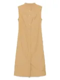 LouLou de Saison Maui midi dress - Neutrals