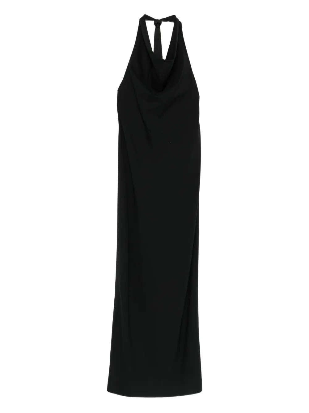 Burc Akyol cowl-neck midi dress | Black | Image 1
