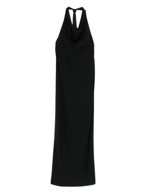 Burc Akyol cowl-neck midi dress