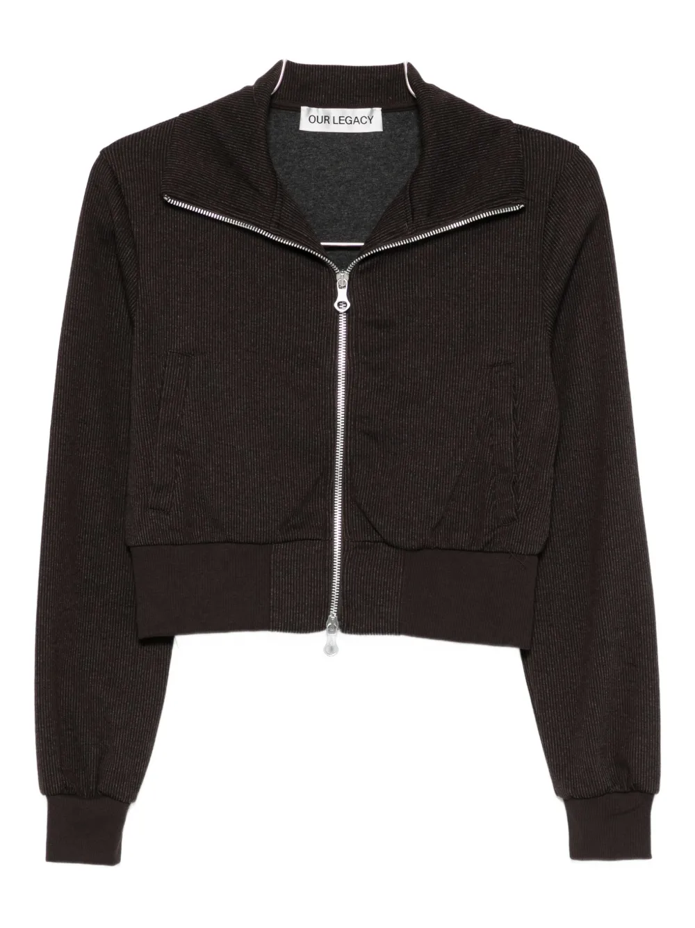 Our Legacy Zip-up Cardigan In Brown