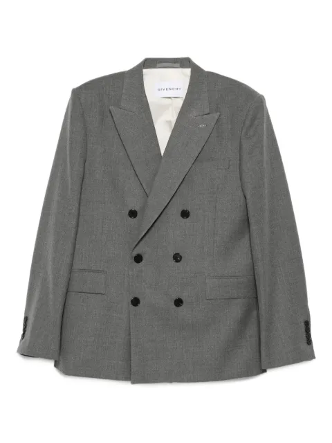 Givenchy peak-lapel wool blazer