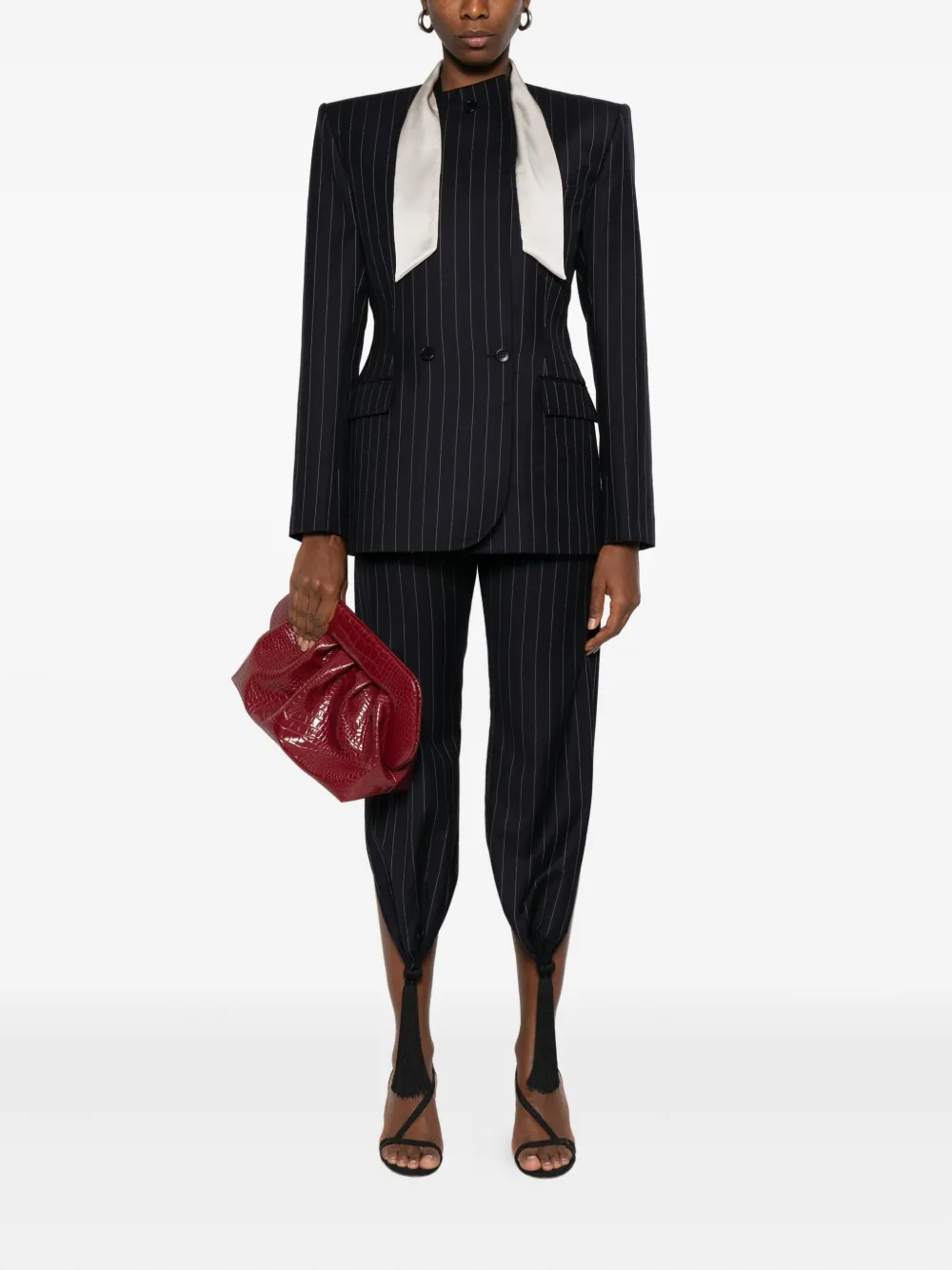 Burc Akyol pinstriped blazer | Blazers | Image 2
