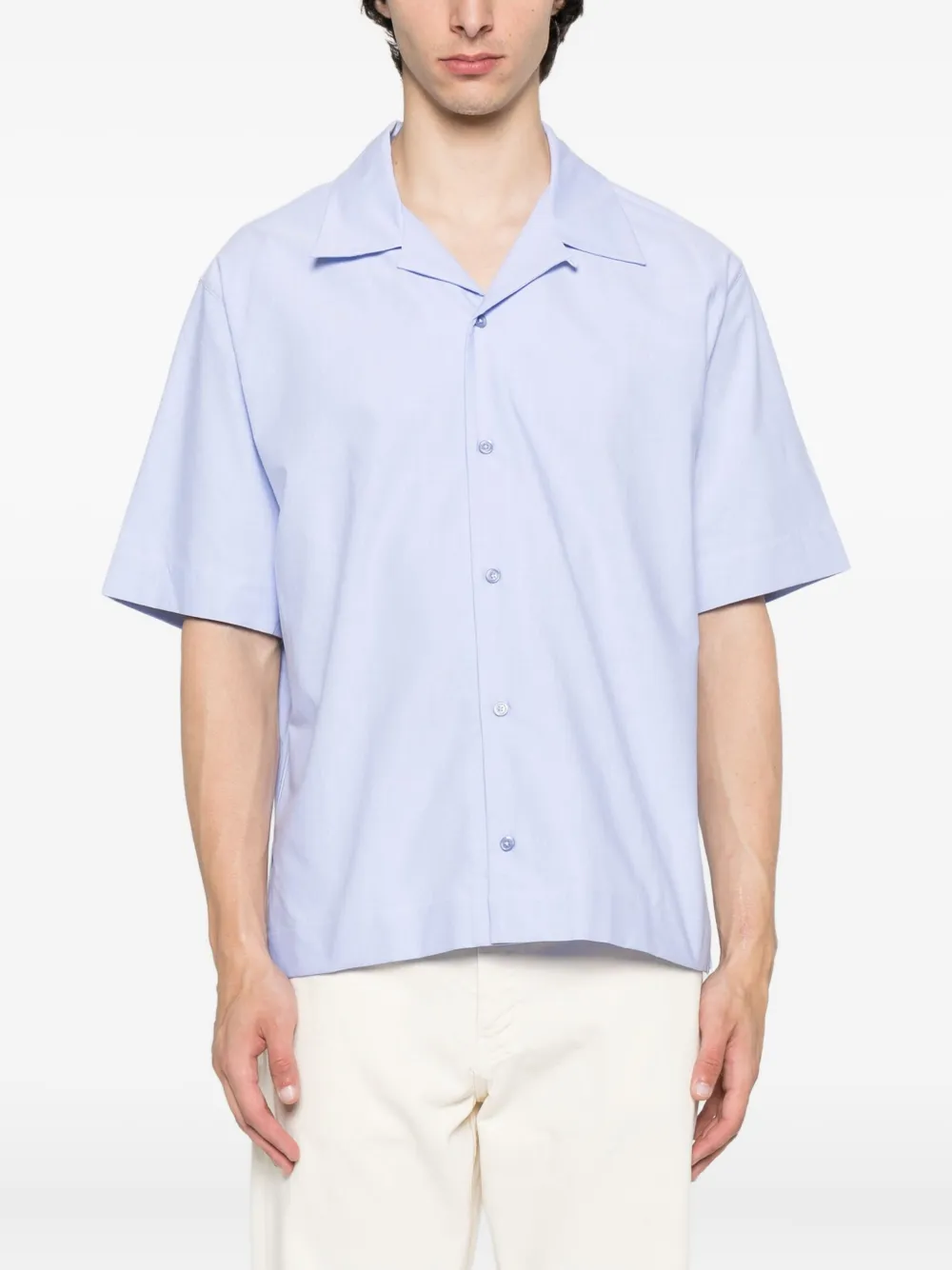 Givenchy Katoenen bowlingshirt Blauw