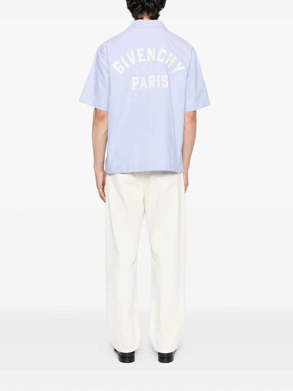 Givenchy Katoenen bowlingshirt Blauw