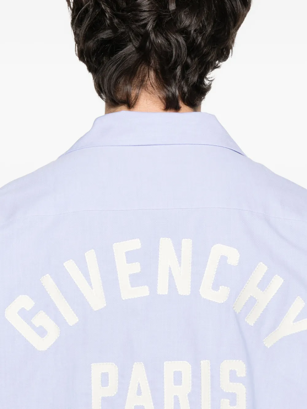 Givenchy Katoenen bowlingshirt Blauw
