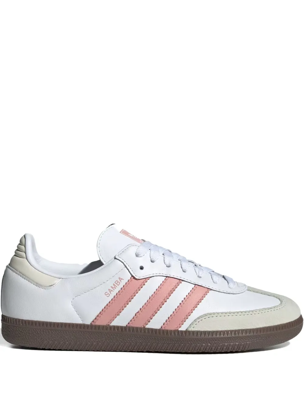 ADIDAS ORIGINALS SAMBA OG "WHITE WONDER MAUVE" SNEAKERS