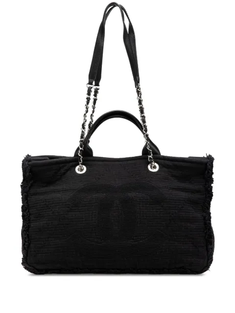 CHANEL Pre-Owned 2019 Medium CC Double Face Deauville Tote satchel