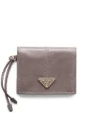 Prada small logo-detail wallet - Grey
