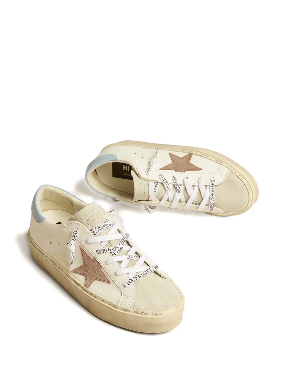 Golden Goose Hi Star LTD leather sneakers Neutrals