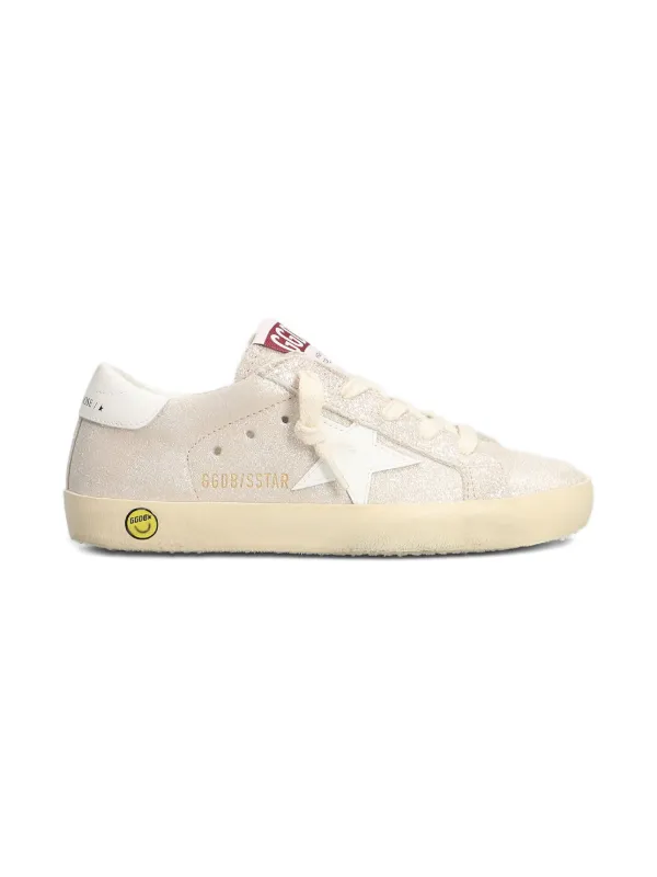 Golden Goose Kids Super Star Sneakers | Gold | FARFETCH