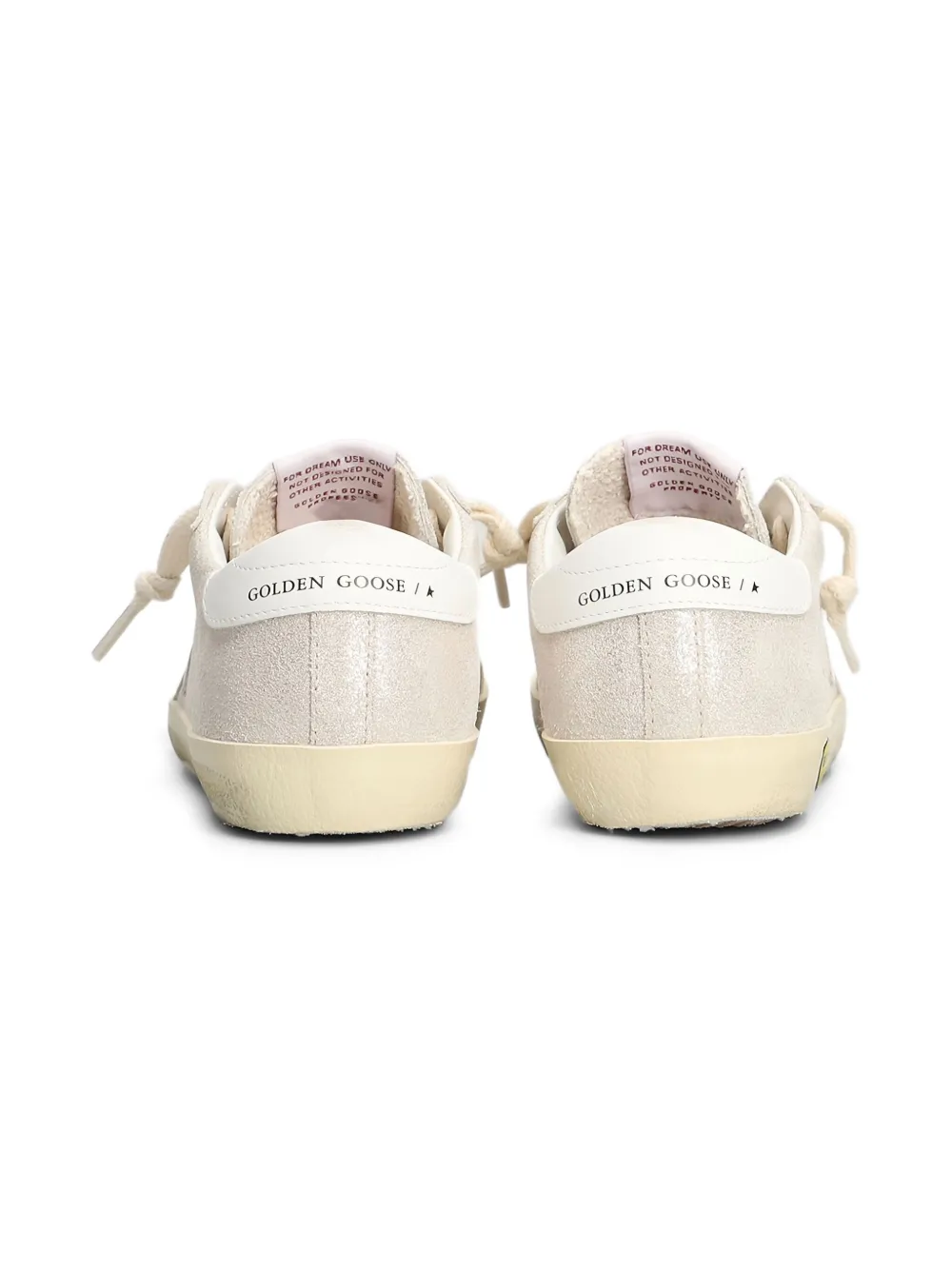 Golden Goose Kids Superstar sneakers Goud