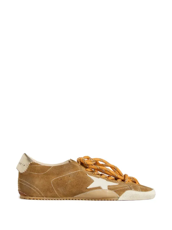 Golden Goose True Star スエードスニーカー | ブラウン | FARFETCH JP