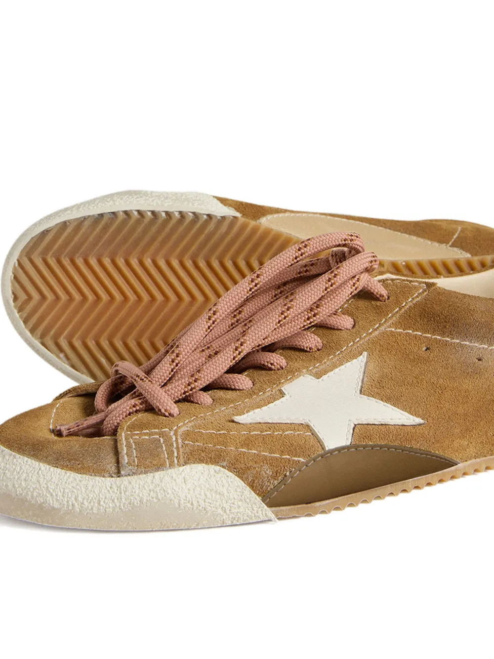 Golden Goose True Star suede sneakers Brown
